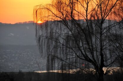 Zurich, Switzerland, Sunset